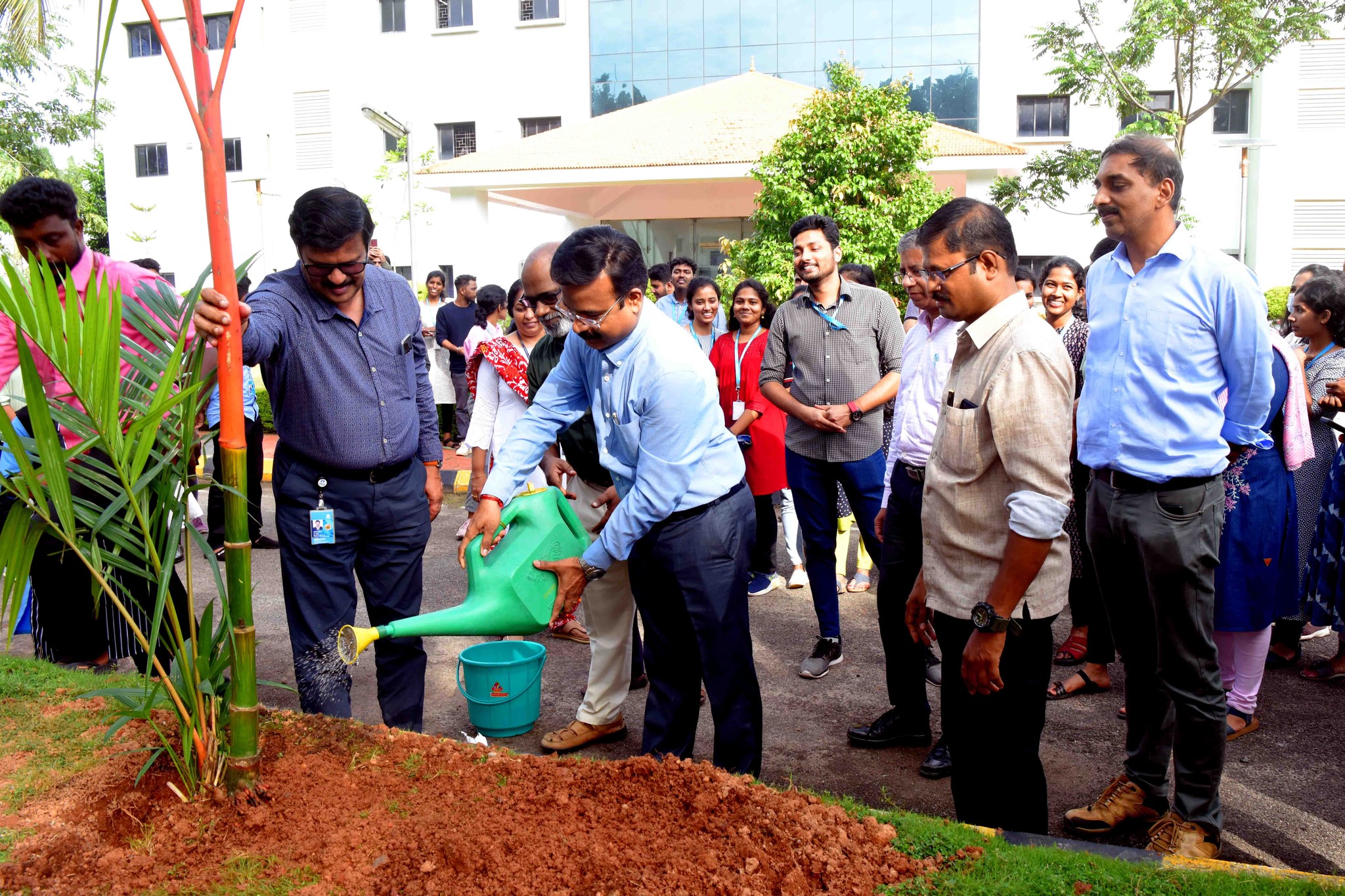 Planting of saplings as part of Eco-Campus Activity at CSIR NIIST – A CSR initiative by TATA ELXSI