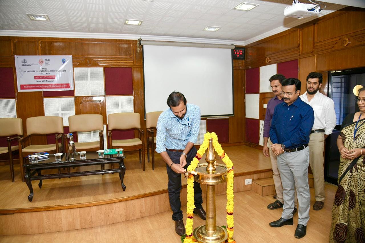 Inauguration of Entrepreneurship Practice workshop in Food Processing titled “Agri Produces Value Addition – Opportunities and Challenges’ at CSIR – NIIST