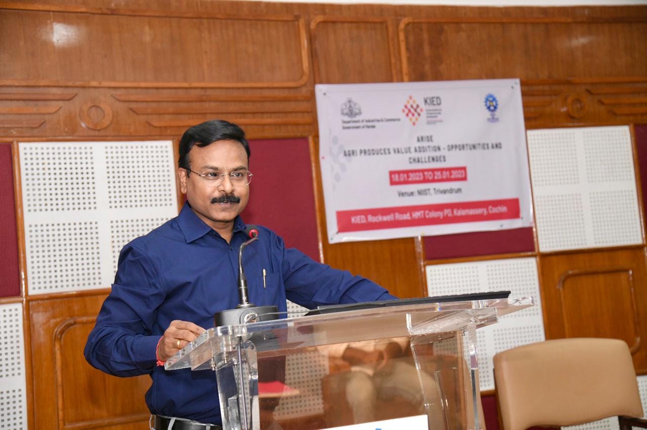 Inauguration of Entrepreneurship Practice workshop in Food Processing titled “Agri Produces Value Addition – Opportunities and Challenges’ at CSIR – NIIST