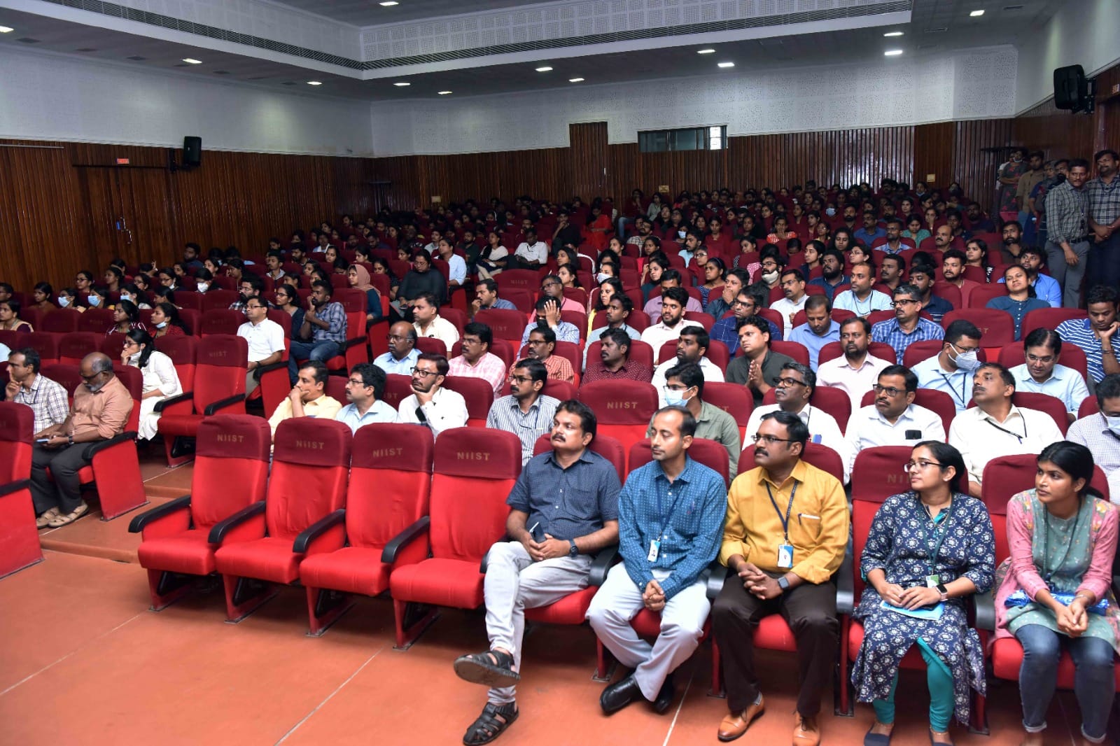 As part of the Institute Seminar series, Dr. Knawang Chhunji Sherpa, Scientist, MPTD delivering a talk on "Application of fungi in biofuels and biopolymer production"