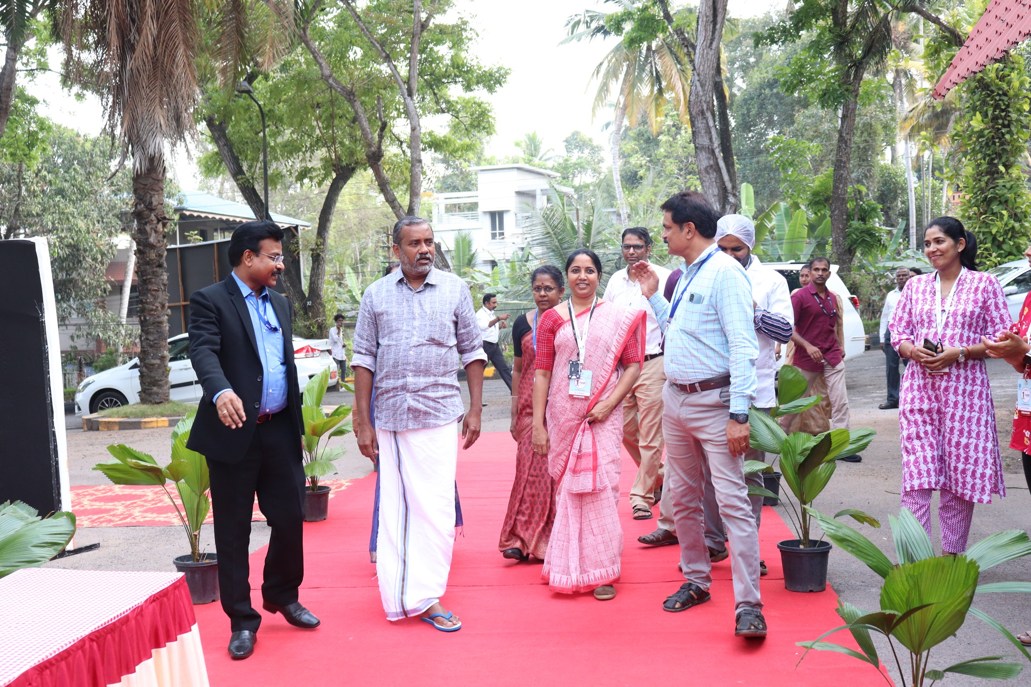 Hon. Food & Civil Supplies Minister, Government of Kerala, Shri. G.R Anil and Hon. Minister for Agriculture,Shri. P. Prasad visited CSIR-NIIST and attended the OWOL program & the Millet Festival.